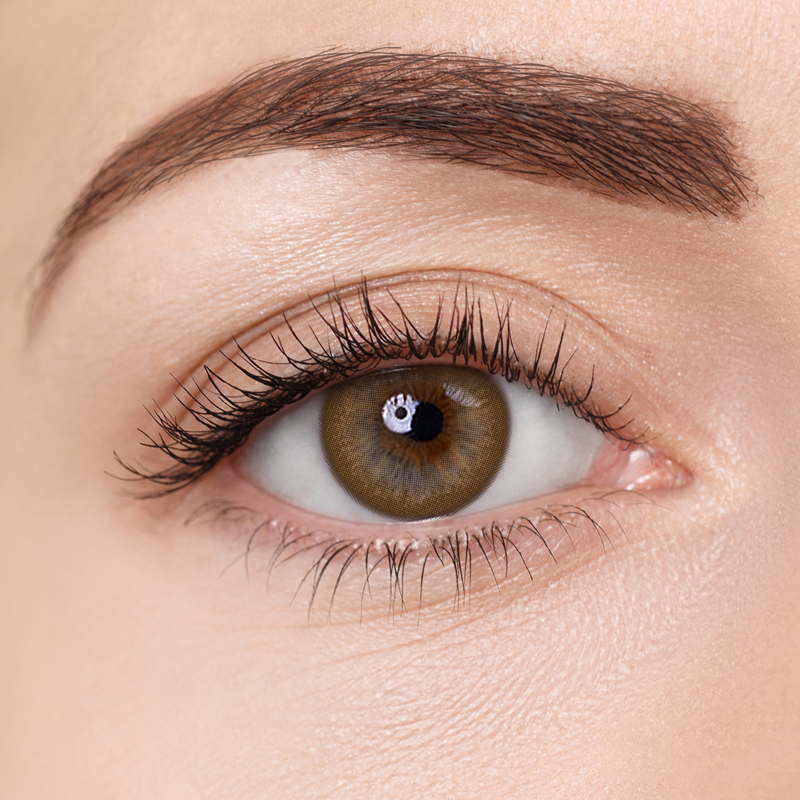 العدسات اللاصقة الناعمة ، لون 14.5 ملم ، مناسبة للعيون الخفيفة